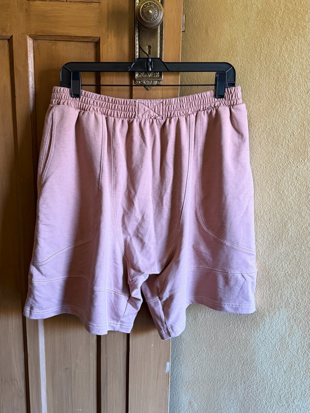 Intimately Free people Harem drop crotch oversized shorts size Medium Dark blush
